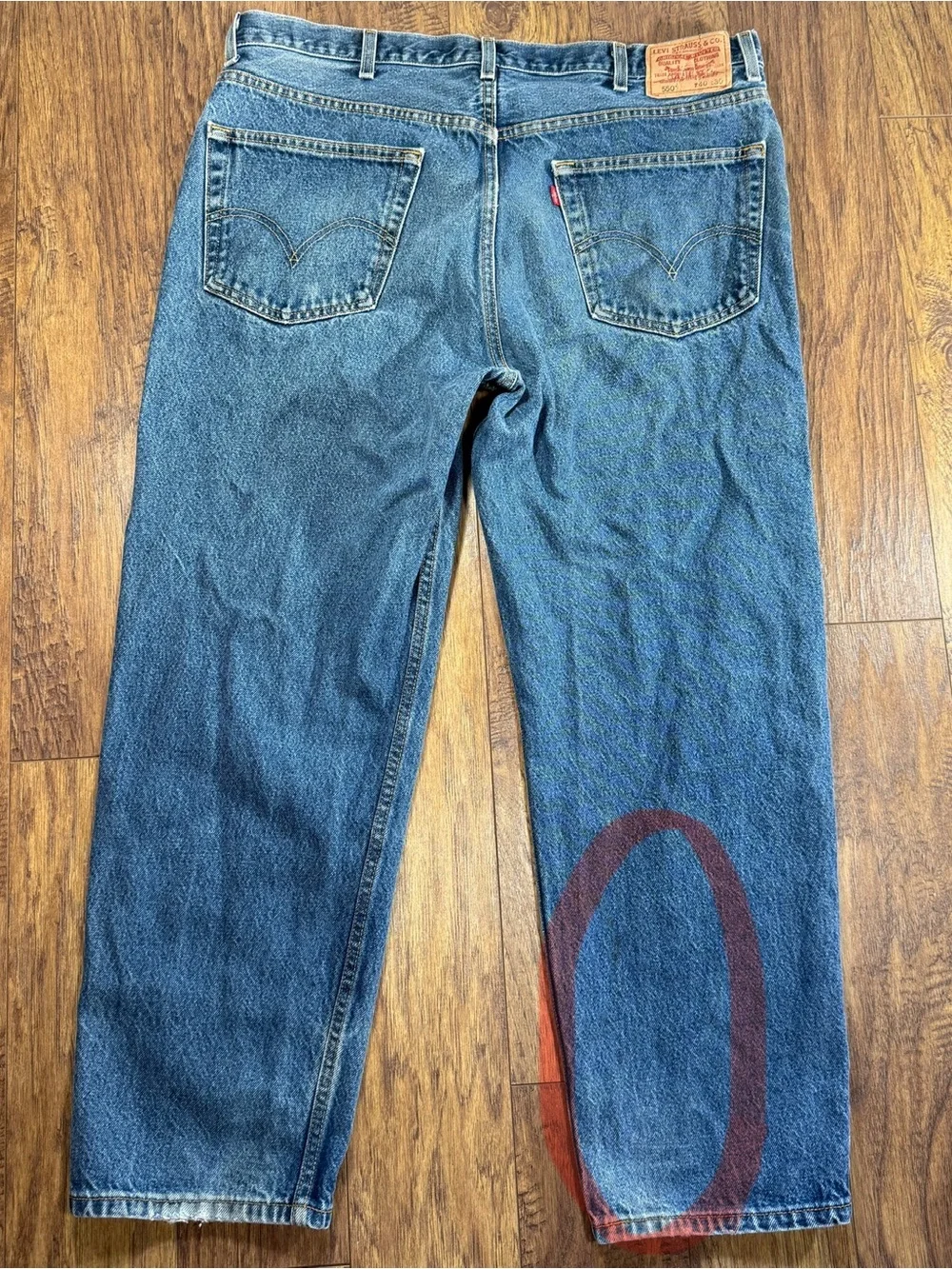 2006 Levi’s 550 Relaxed Fit Jeans W40 L30 Baggy Y2K Denim
